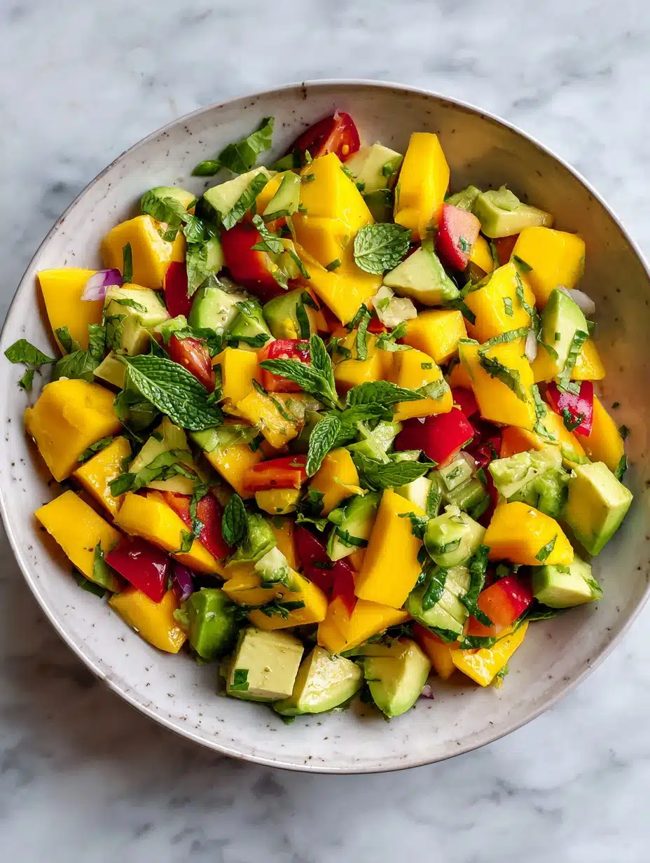 Mango Avocado Salad