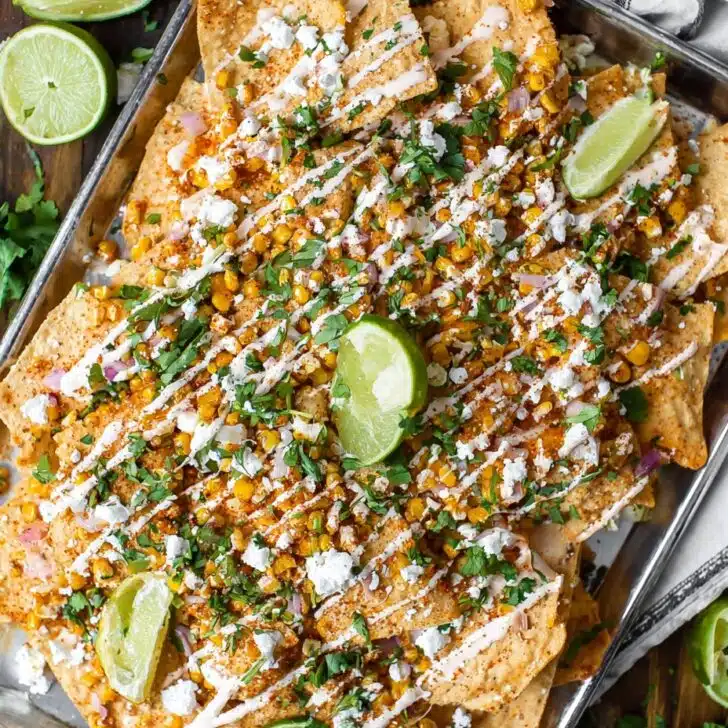 Mexican Street Corn Nachos