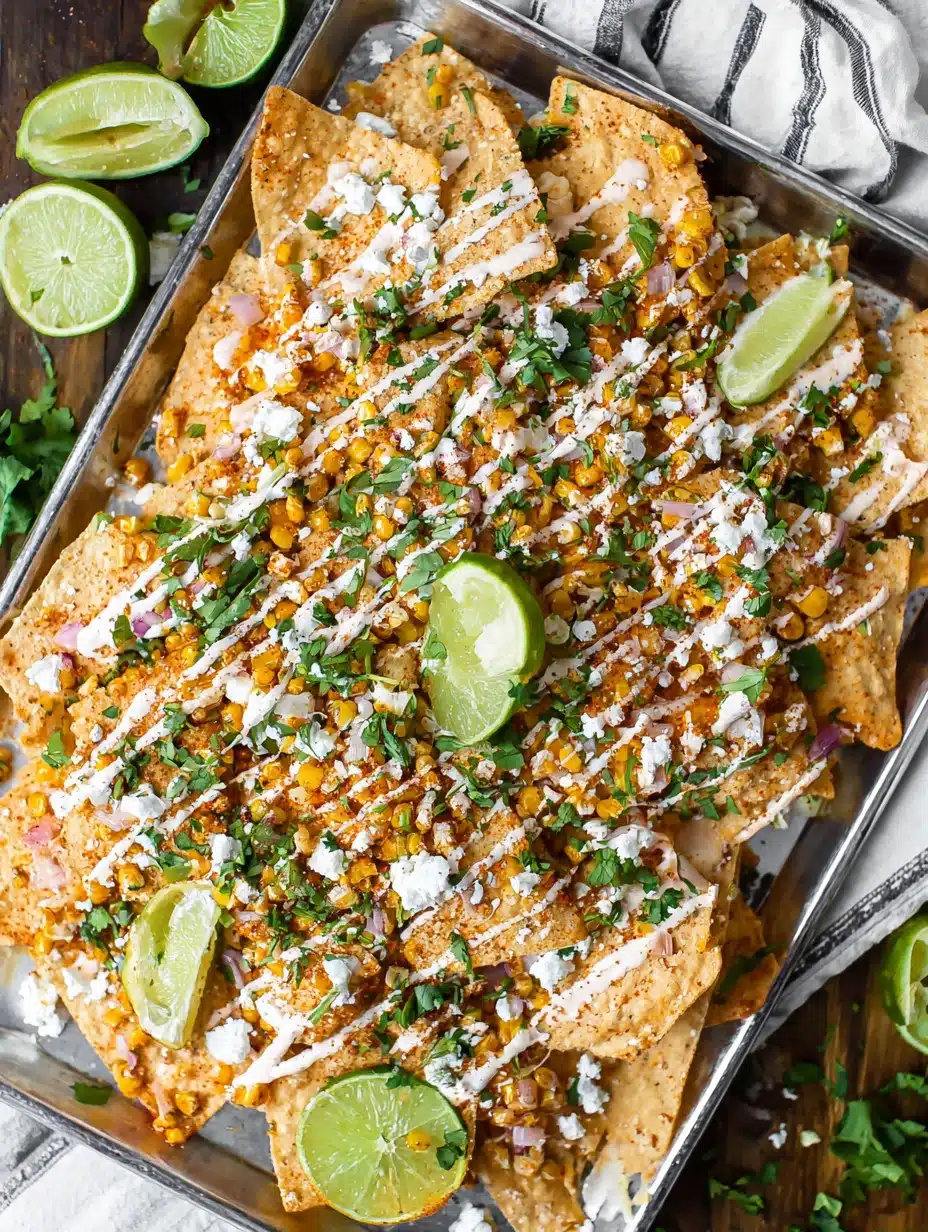 Mexican Street Corn Nachos
