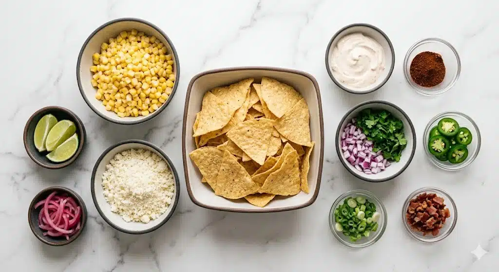 Mexican Street Corn Nachos
