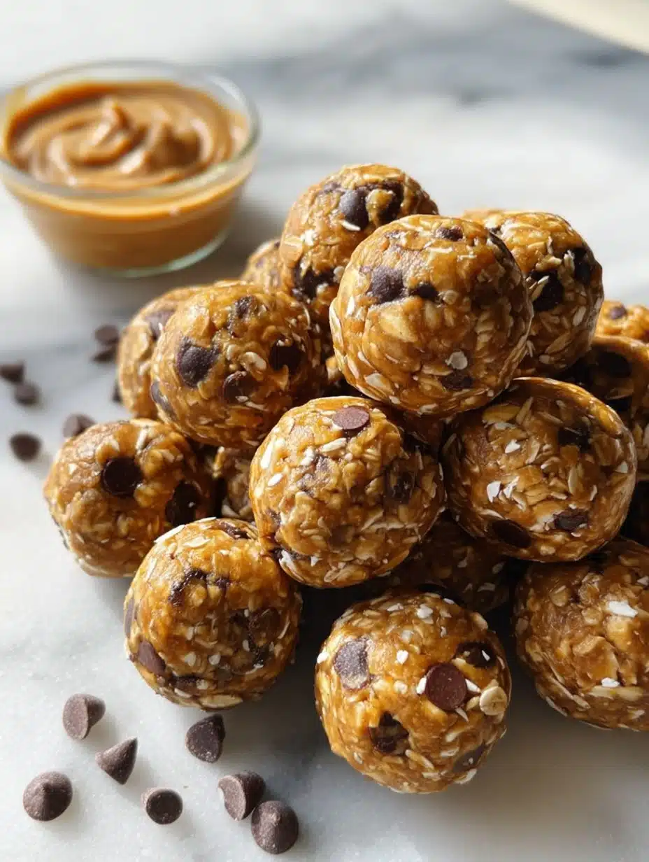 No-Bake Peanut Butter Energy Bites