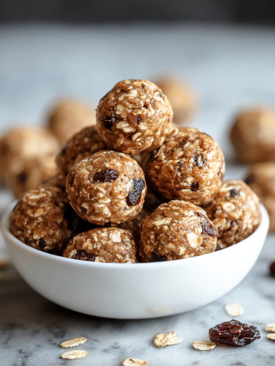 Oatmeal Raisin Energy Balls