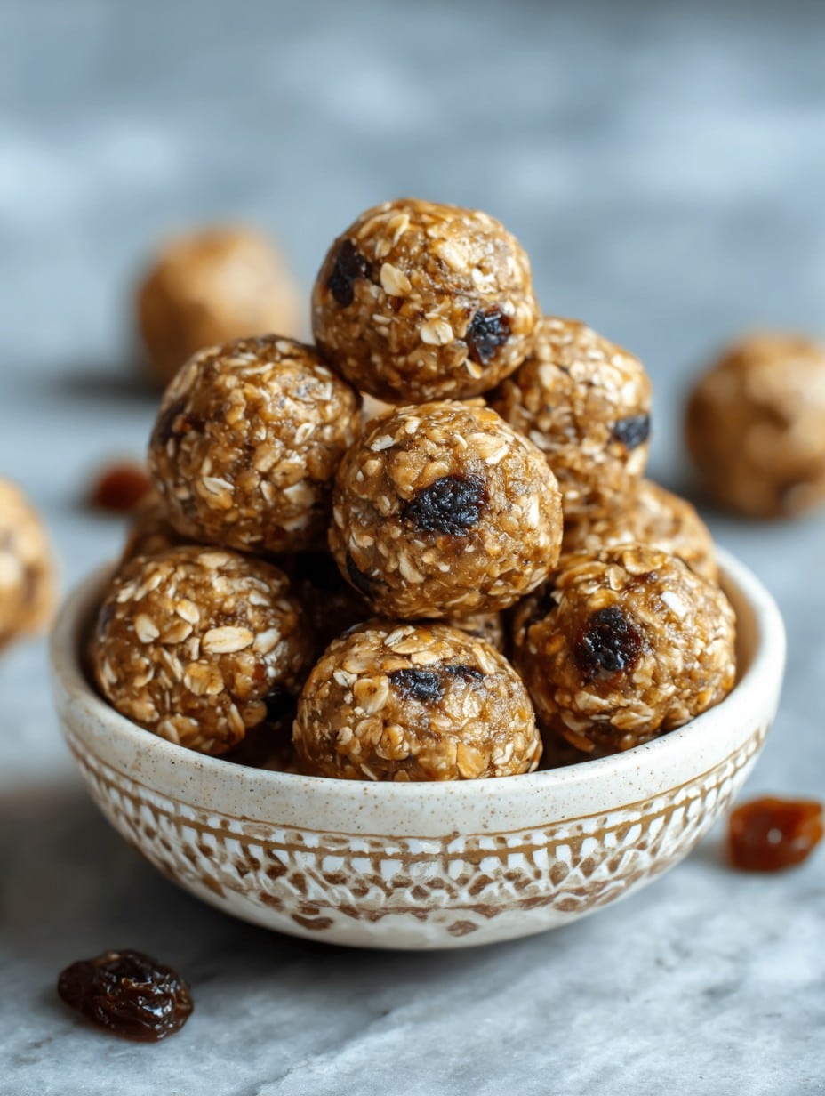 Oatmeal Raisin Energy Balls