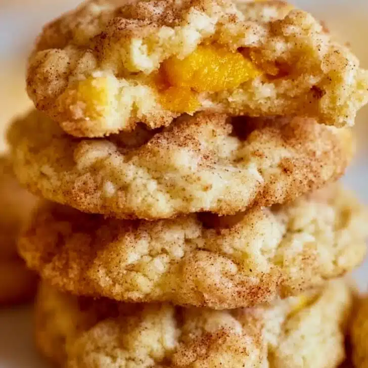Peach Cobbler Cookies Recipe