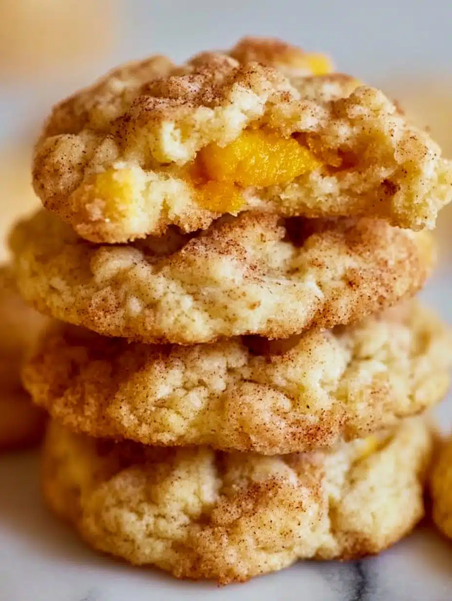 Peach Cobbler Cookies Recipe