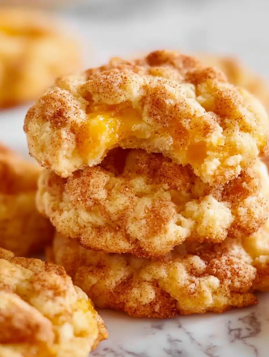 Peach Cobbler Cookies Recipe