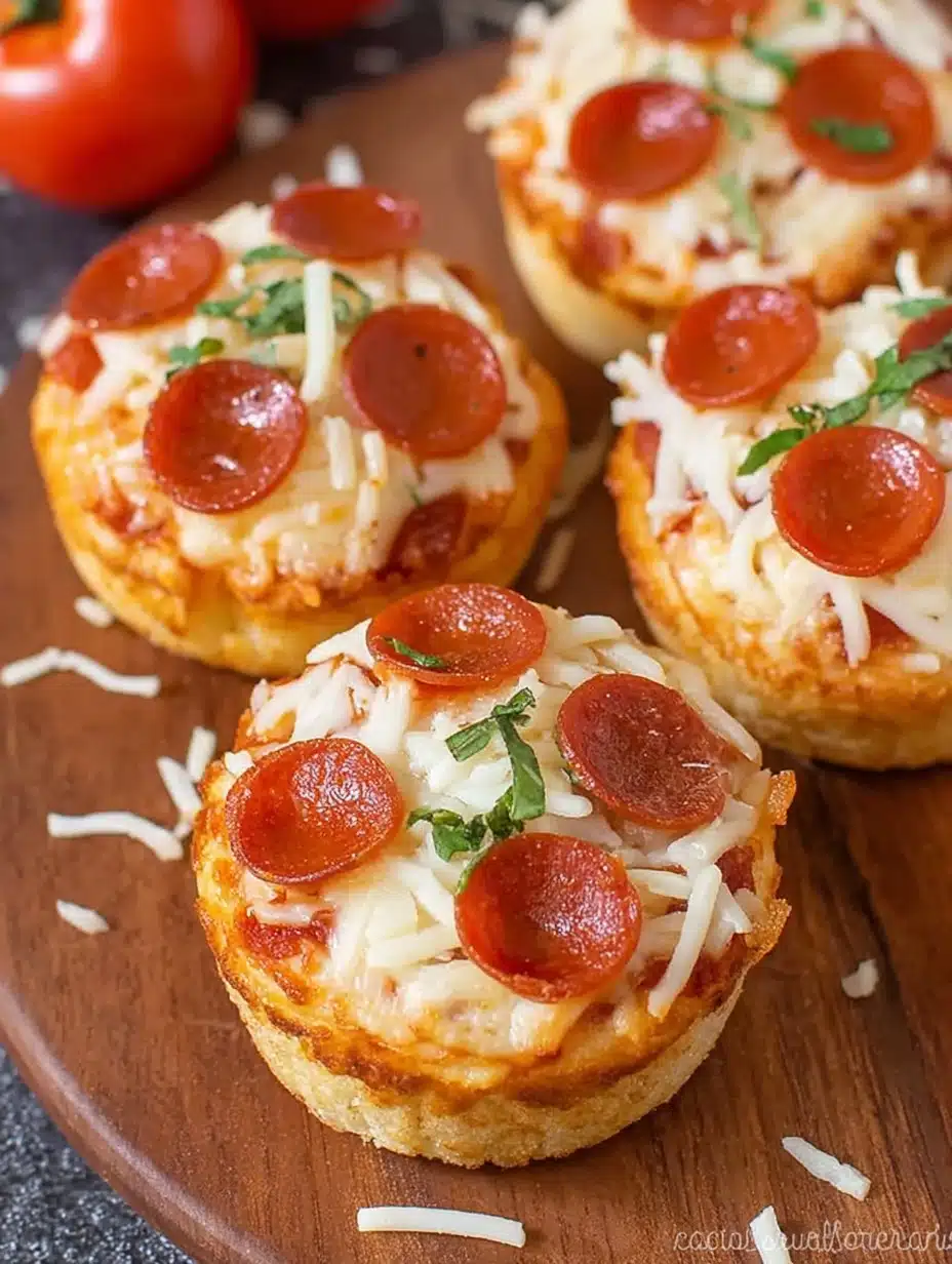 Pizza Cupcake