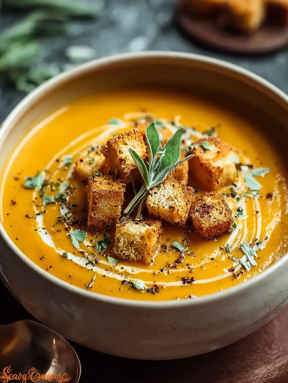 Roasted Butternut Squash Soup