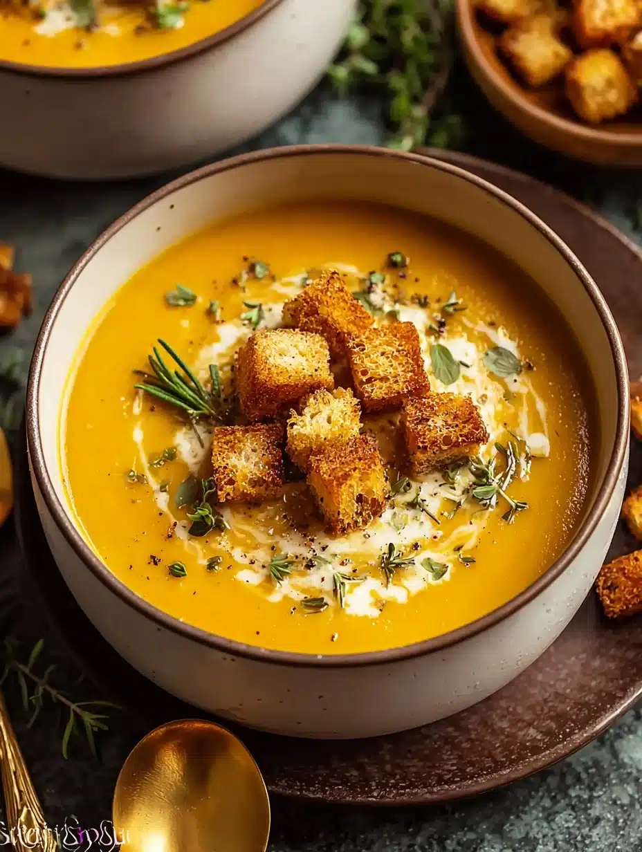 Roasted Butternut Squash Soup