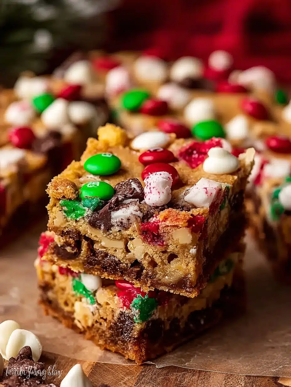 Santa’s Trash Cookie Bars
