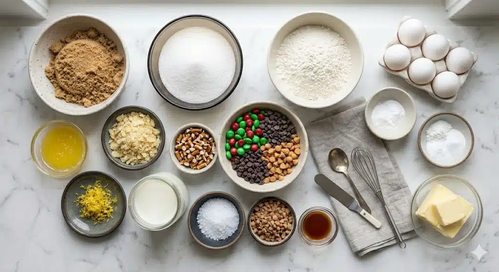 Santa’s Trash Cookie Bars