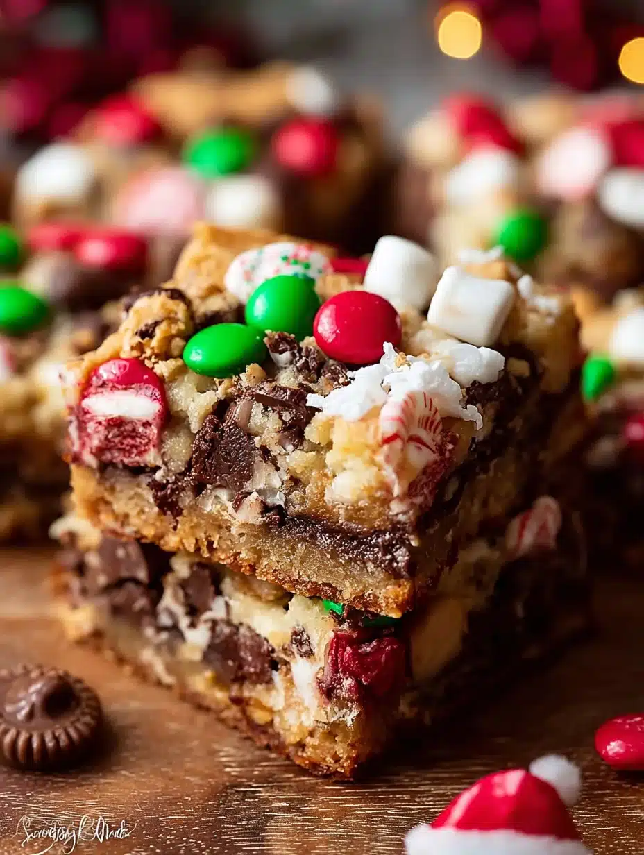 Santa’s Trash Cookie Bars