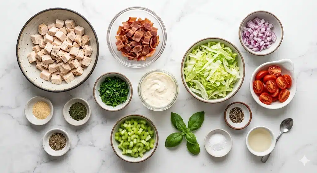 Savory BLT Chicken Salad Recipe