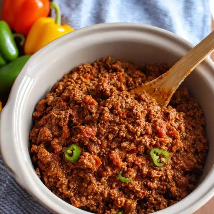 Slow Cooker Taco Meat