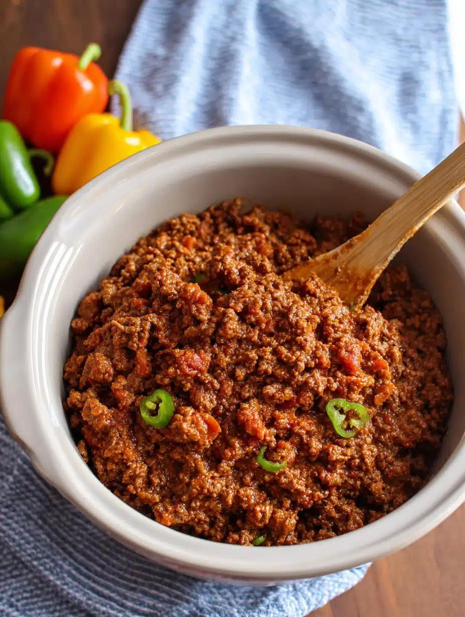 Slow Cooker Taco Meat