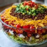 The Ultimate Seven Layer Taco Salad