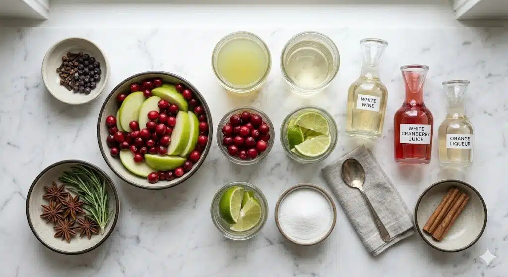 White Christmas Sangria