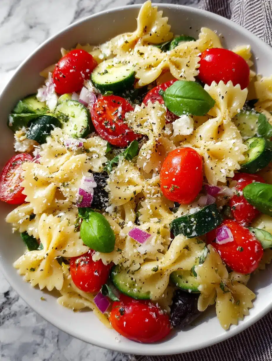 Bow Tie Pasta Salad