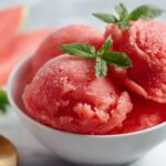Easy Watermelon Sorbet