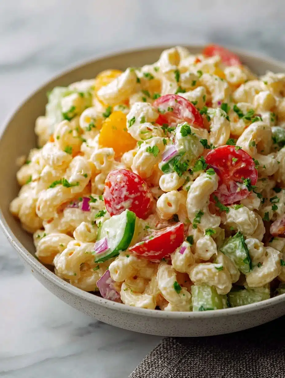 Gordon Ramsay Macaroni Salad Recipe