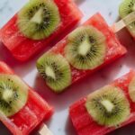 Kiwi Watermelon Fruit Popsicles Recipe