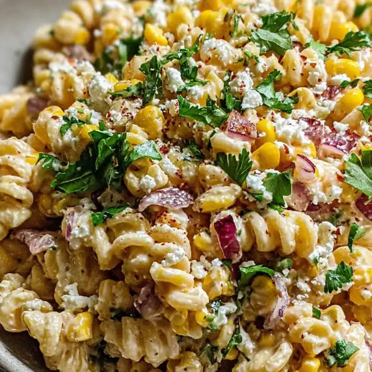 Mexican Street Corn Pasta Salad