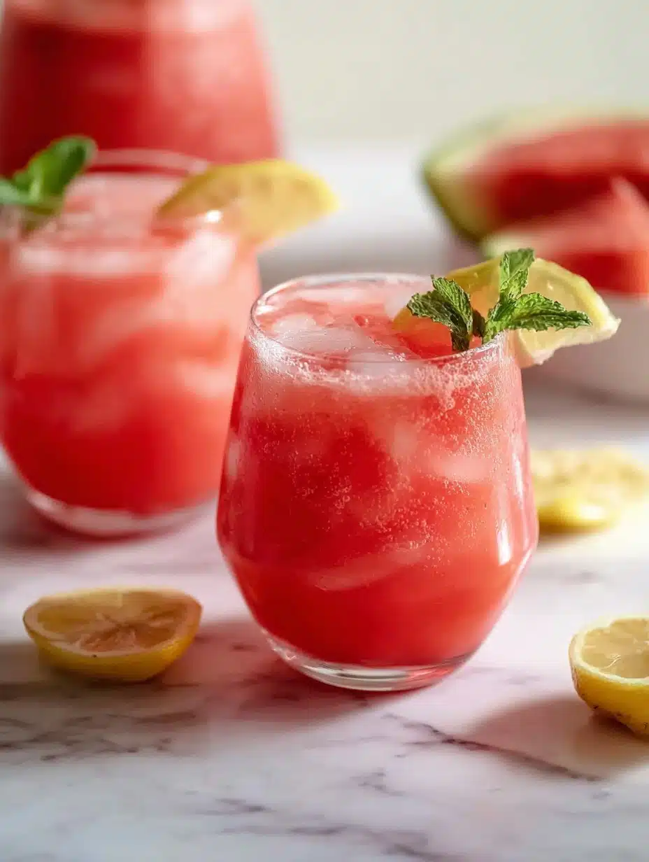 Non-alcoholic watermelon drink