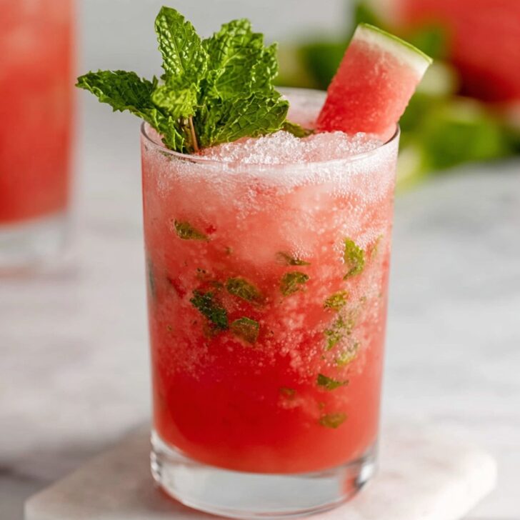 Watermelon Mint Mojito Mocktail